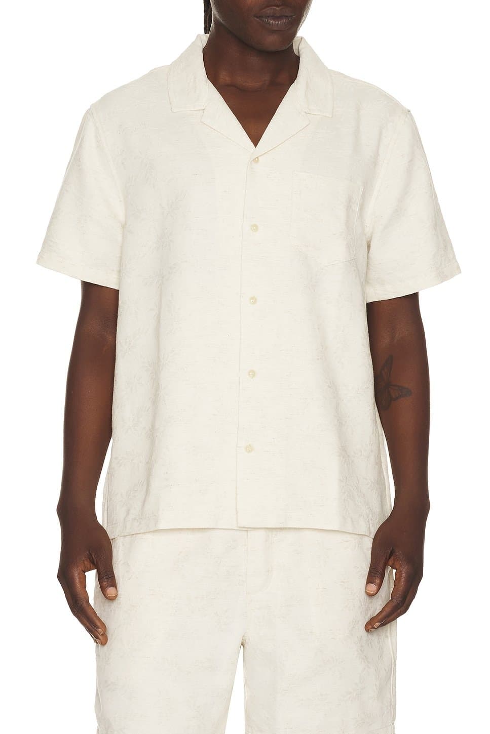revolve Jacquard Resort Shirt