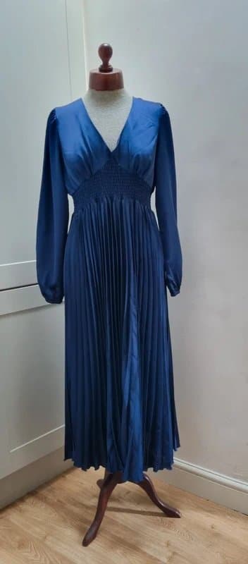 New Look New look navy satin dress