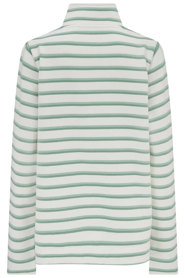 Lighthouse Clothing Lighthouse Clothing Women's Shore Sweatshirt Cotton Funnel Neck Jersey in Grape - 2