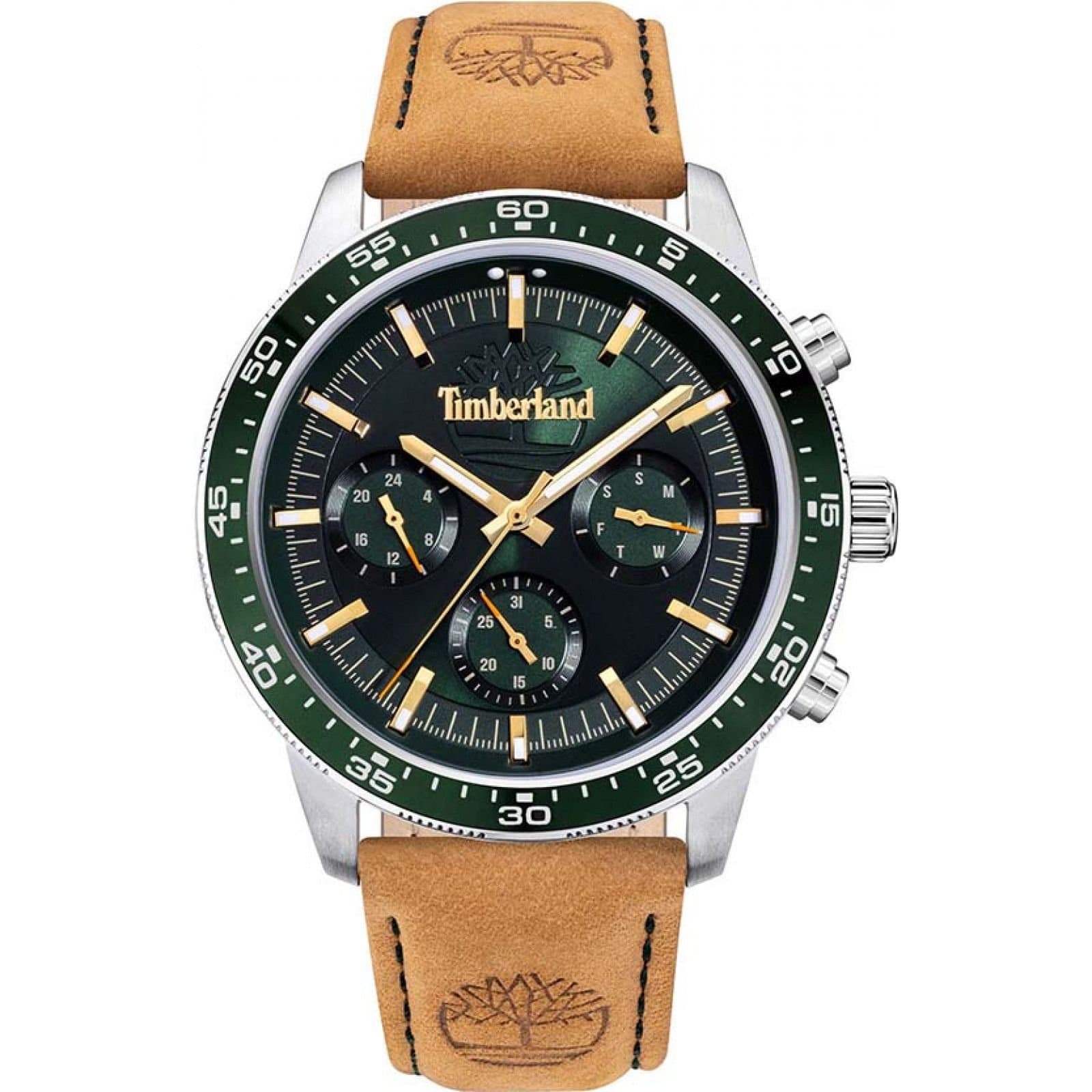 Timberland Timberland Men's TDWGF0029001 Parkman 44mm Quartz Watch in Brown
