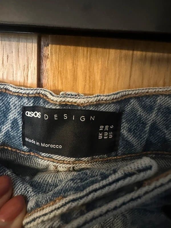 ASOS Long denim skirt