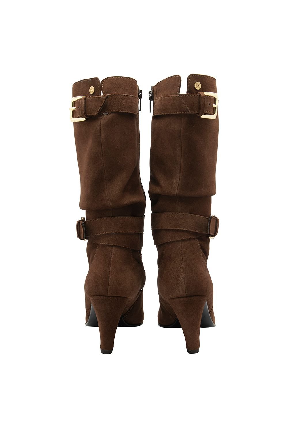 Ravel Ravel Women's 'Guise' Suede Stiletto-Heel Mid-Calf Boots in Brown - 3