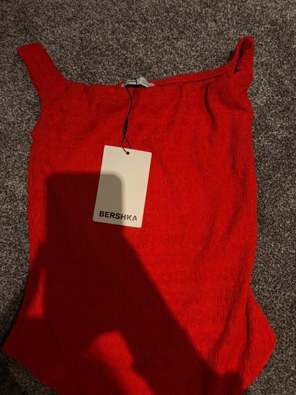 Bershka Bershka boat neck body suit