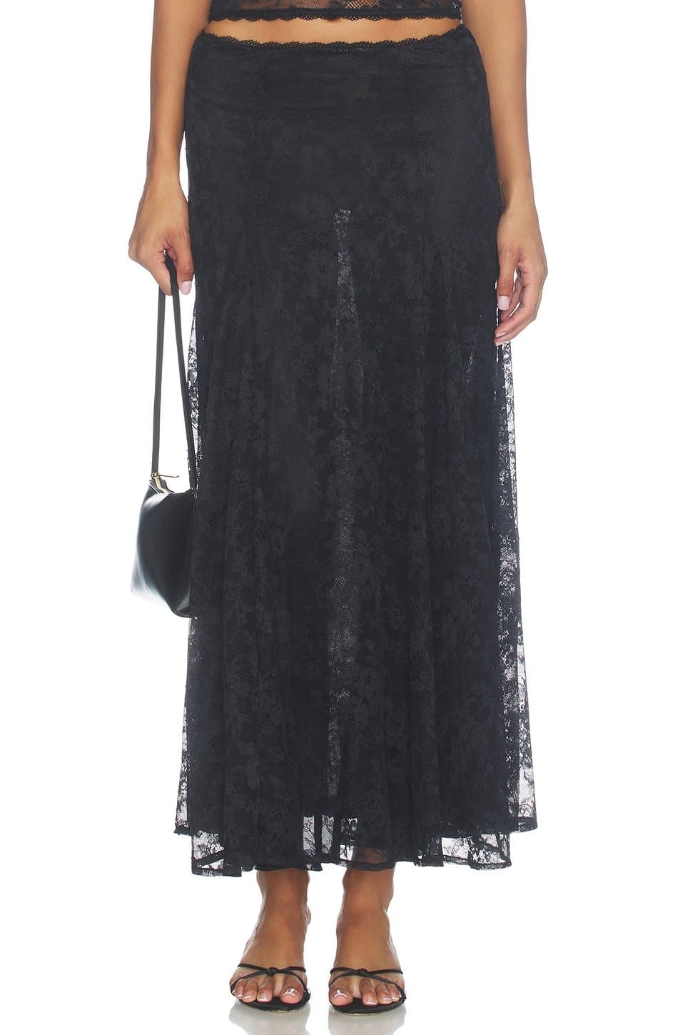 revolve Mira Lace Skirt