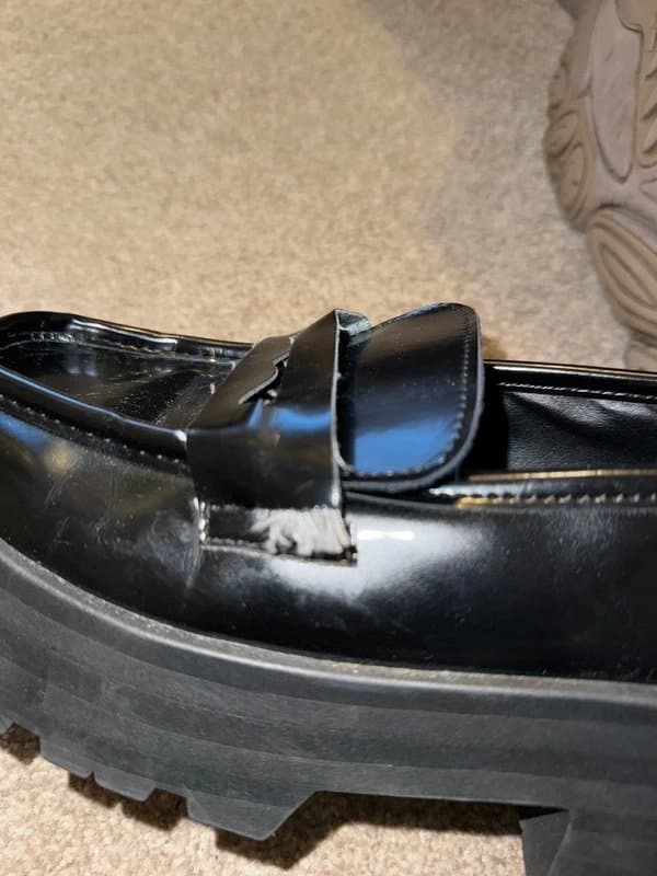 ASOS Black chunky ASOS loafers
