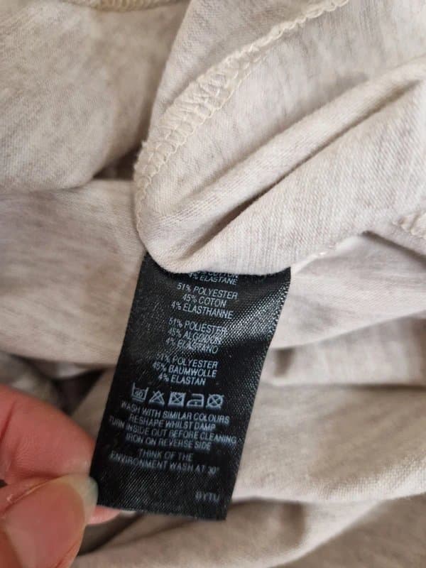 ASOS Asos Stone Low Cut Hooded Bodysuit. Size M. GA92. VKM5