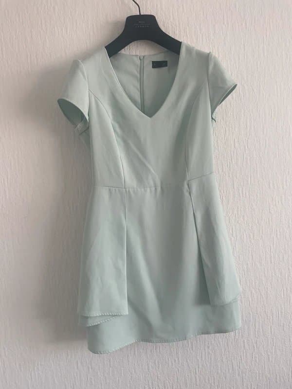 Topshop Topshop mint green short special occasion dress size 12