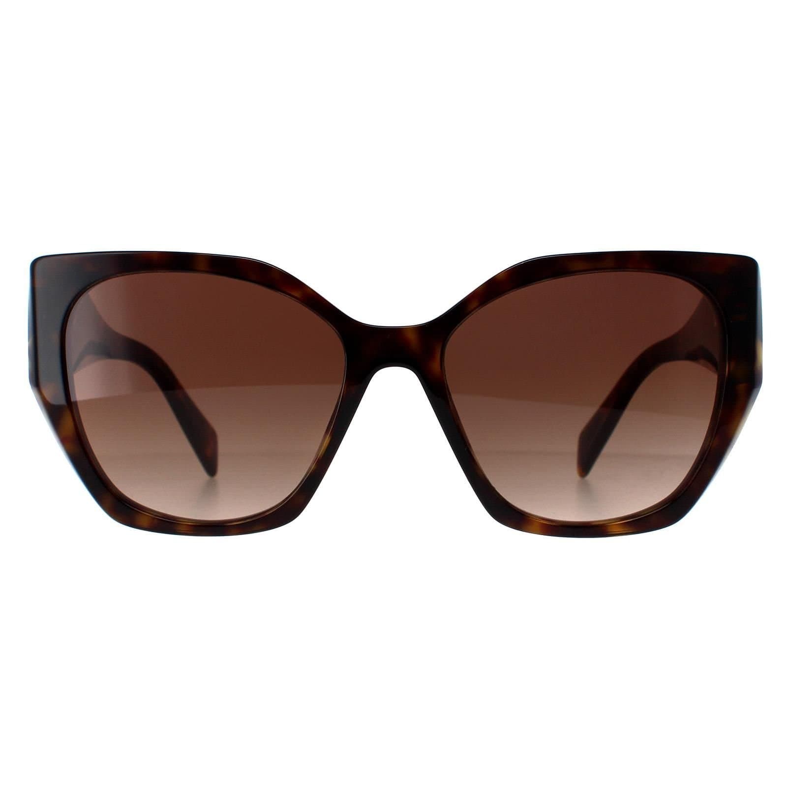 Prada Prada Women's Square Havana Brown Gradient PR19ZS
