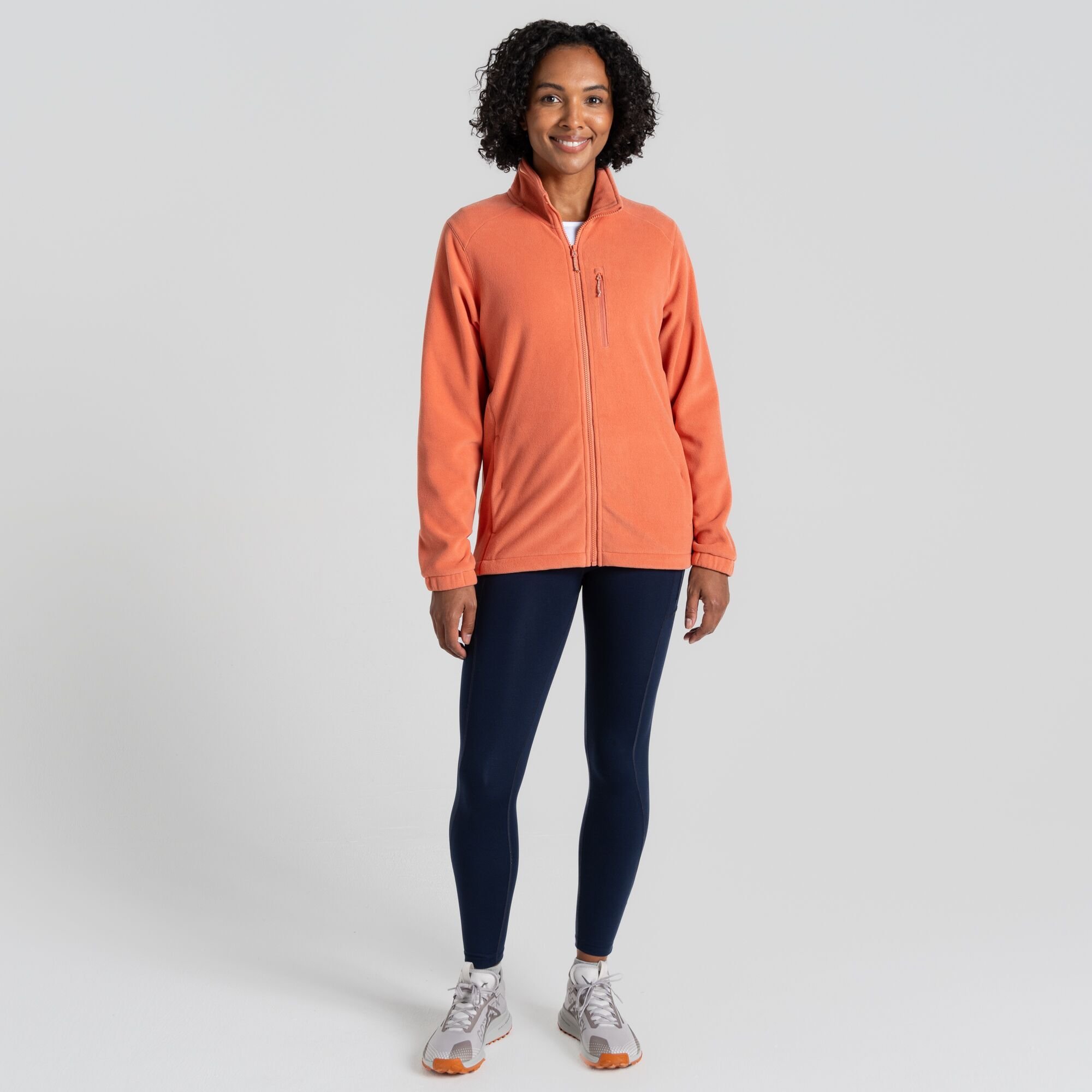 Craghoppers Craghoppers Women's Miska Plus Lightweight Insulating Fleece Jacket in Orange - 3