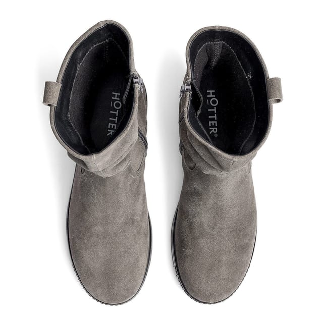 Hotter Hotter Women's 'Sprite' Ankle Boots in Mid Grey - 3