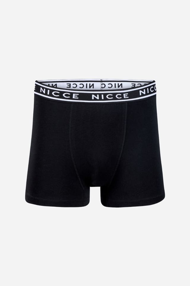 Nicce Nicce Men's 3-Pack Cotton Rich Boxer Briefs with Logo Waistband - 2