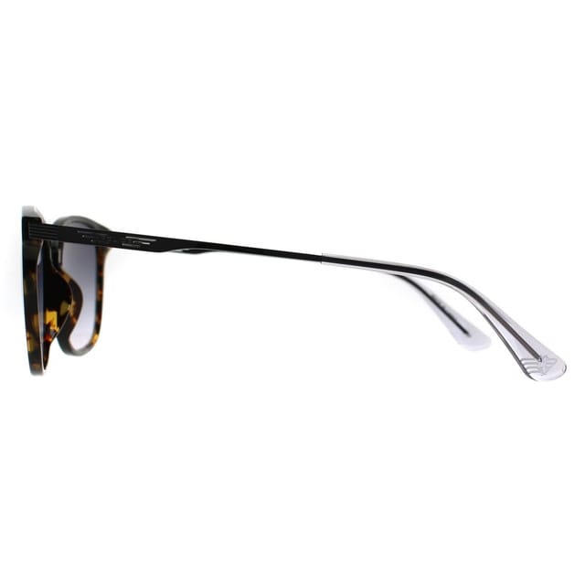Police Police Men's Square Dark Havana Silver Grey Gradient SPLD47 Code 4 in Brown - 3