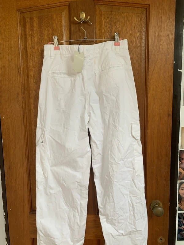 ASOS White cargo pants