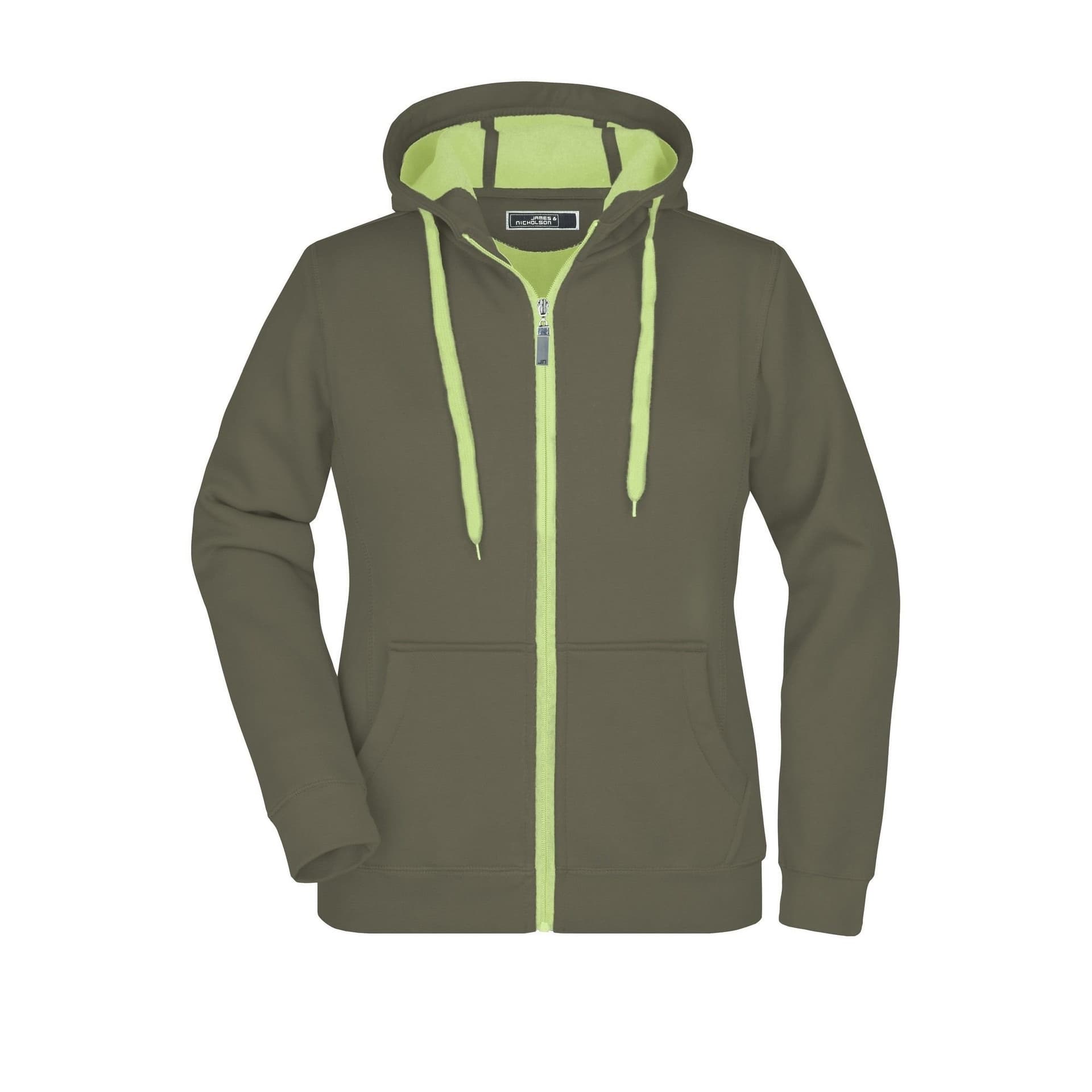 James and Nicholson James and Nicholson Women's Double-Face Jacket in Olive
