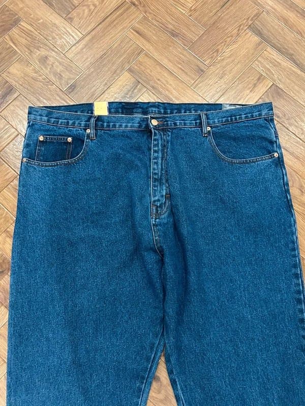 Aztec Aztec Blue Jeans Heavy Duty, Denim Blue, W46 L31.