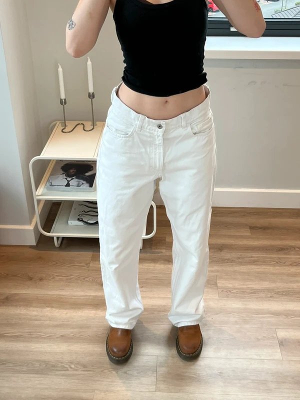 ASOS White Denim Jeans - 1