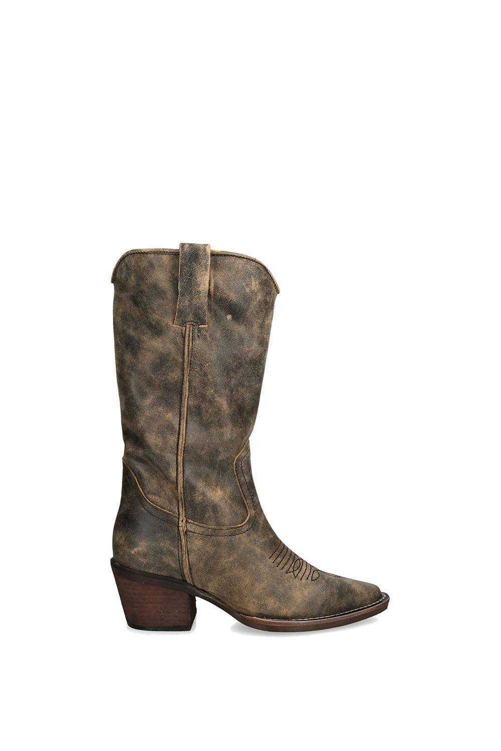 Steve Madden STEVE MADDEN Women's 'Albany Brown' Leather Boots in Brown - 2