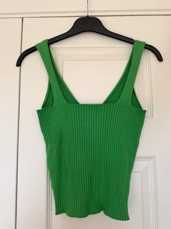 ASOS Design ASOS green vest cropped vest top