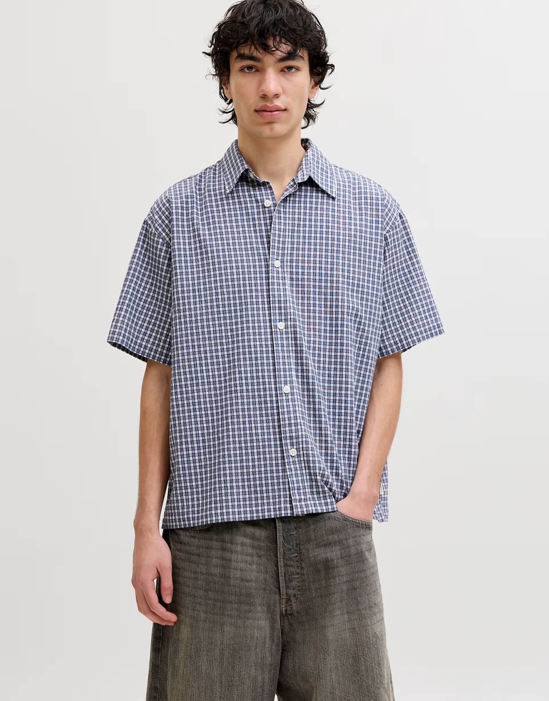 ASOS Jack & Jones Shirt in bluing