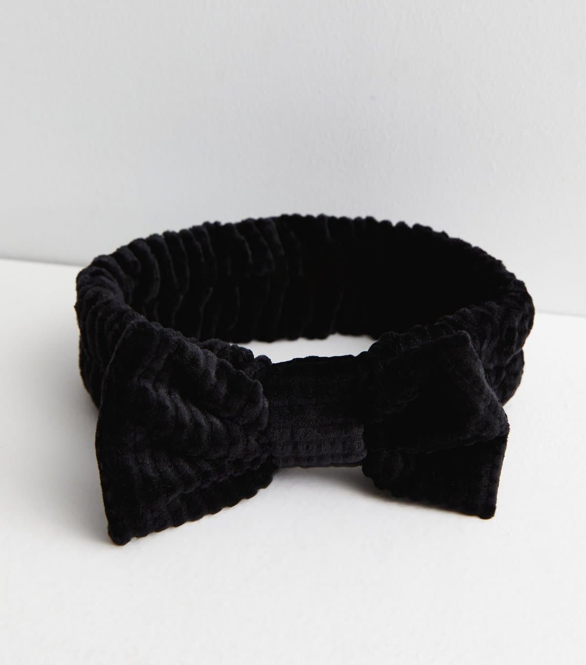 New Look Women's Black Fluffy Bow Beauty Band New Look