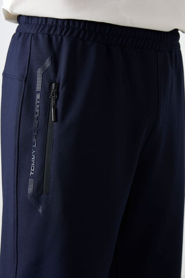 Tommy Life Tommy Life Men's Capri Cycling Shorts in Dark Navy - 3