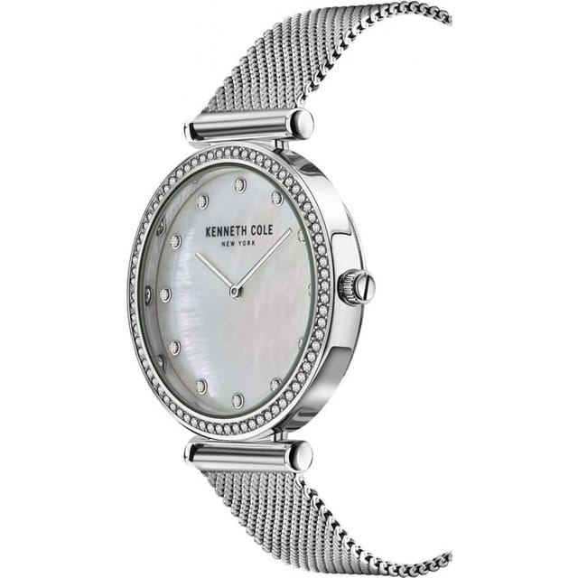 Kenneth Cole Kenneth Cole Women's KC50927002 Classic 36mm Quartz Watch in Silver - 2