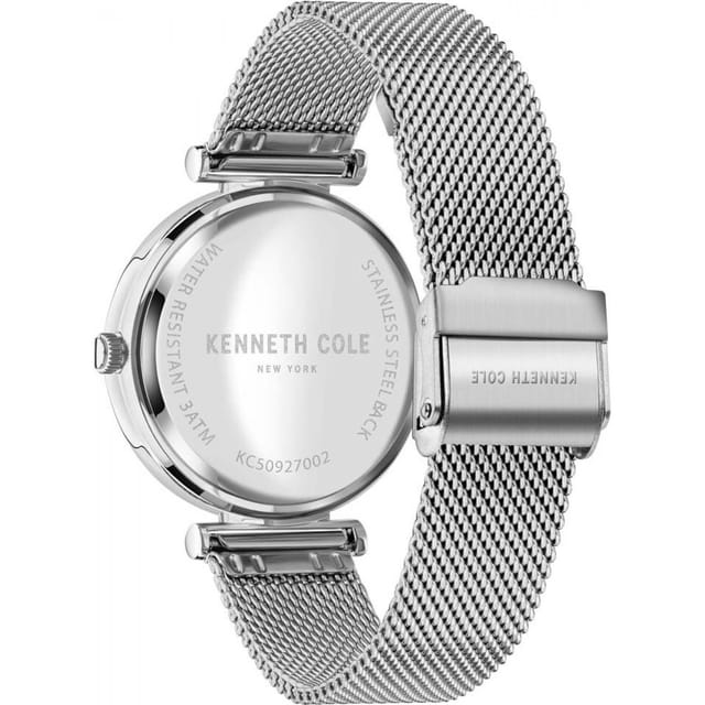 Kenneth Cole Kenneth Cole Women's KC50927002 Classic 36mm Quartz Watch in Silver - 3