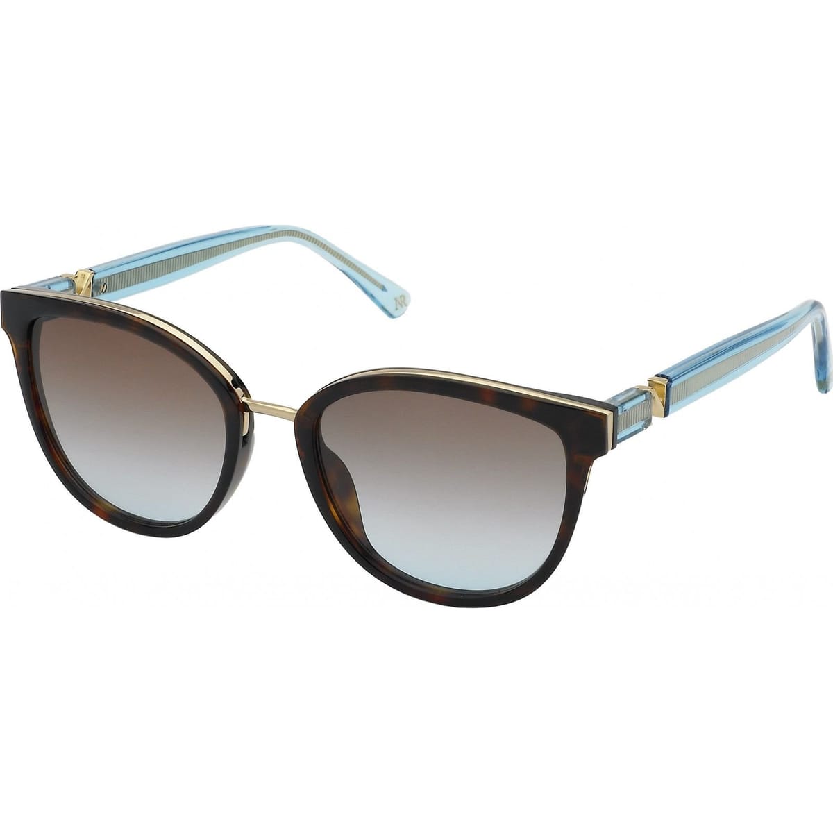 Nina Ricci Nina Ricci Women's SNR358540714 Wayfarer Sunglasses in Grey - 1
