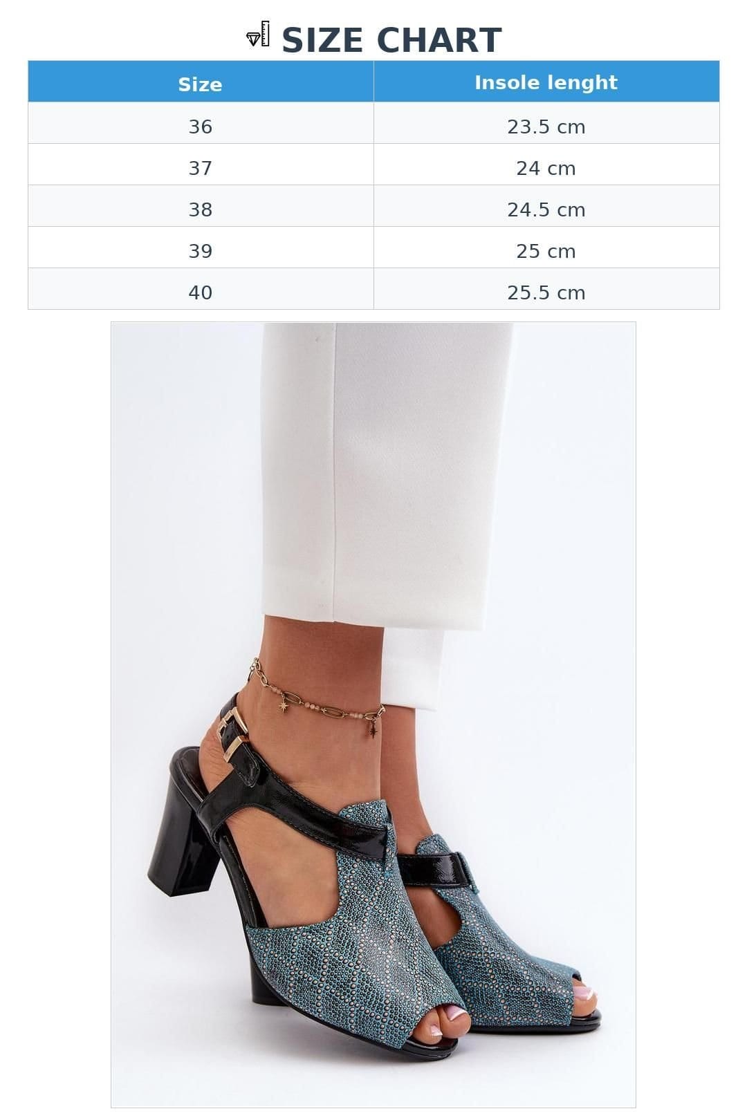 Love Lace Love Lace Women's Post Sandals with Adjustable Buckle Strap Soft Insole in Blue - 4