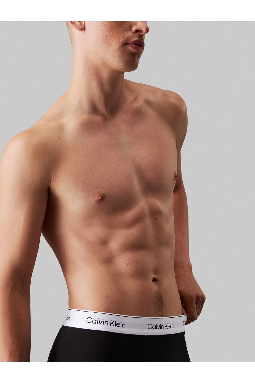 Calvin Klein Calvin Klein Men's Relaxed Trunk 3Pk Black/Glacier/Blue Bell - 4