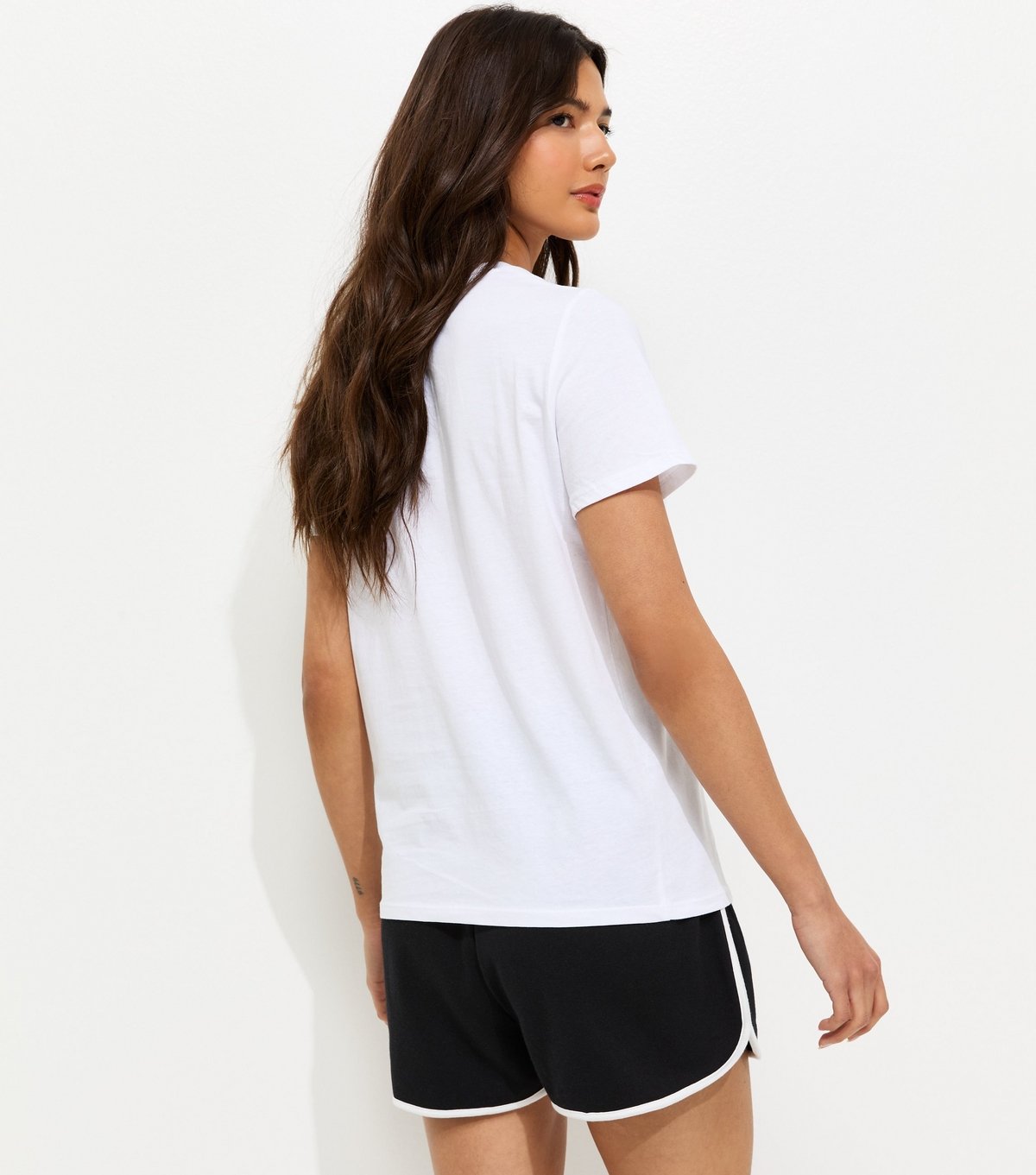New Look Women's White NYC Regular Cotton T-Shirt New Look - 4