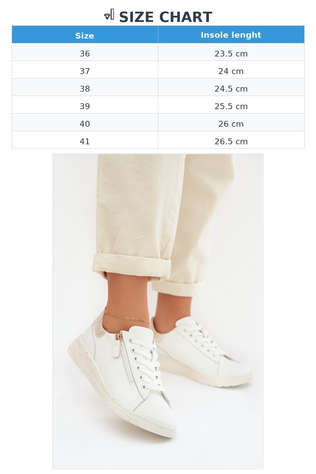 Love Lace Love Lace Women's Natural Comfort Shoes with Side Zipper for Everyday in White - 4