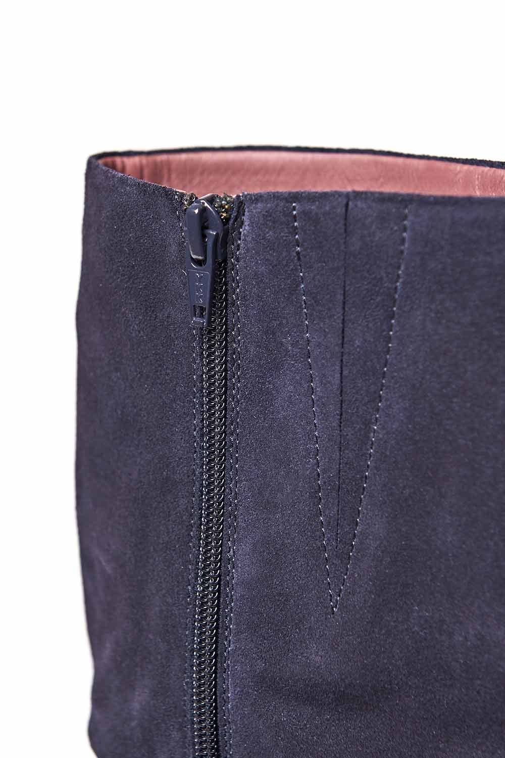 Moshulu Moshulu Women's 'Ukon' Knee-High Slouchy Boots in Indigo - 4