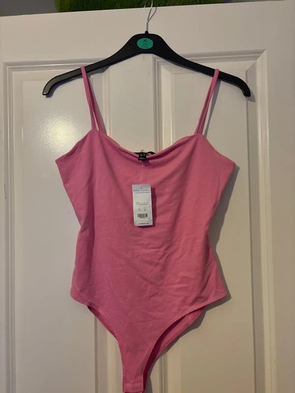 New Look New look pink bodysuit size 14 - new with tags