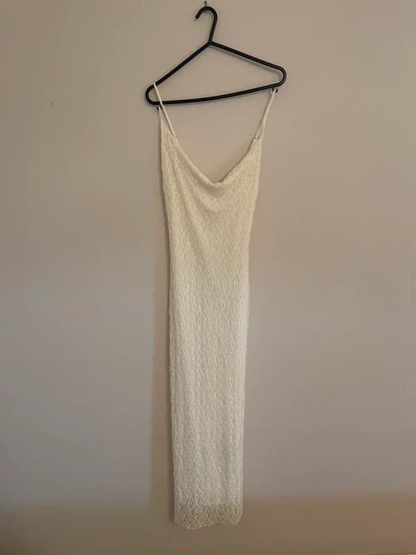 Bershka Bershka lace maxi dress size S