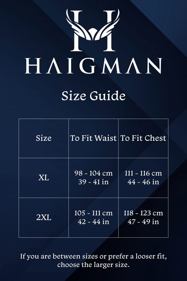 Haigman Haigman Men's Men's Yarn Dyed Brushed Cotton Button Through Pyjama Set in Mid Navy - 3