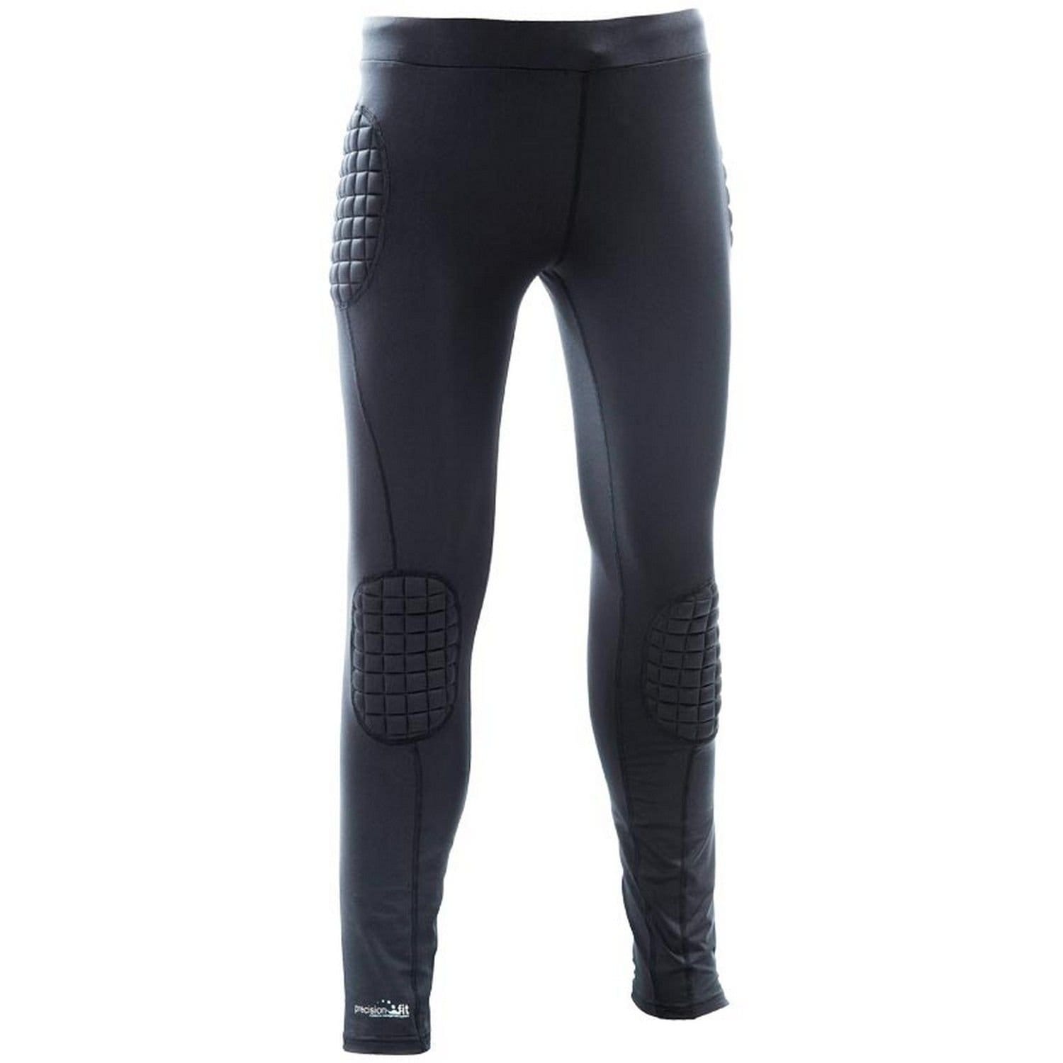 Precision Men's Padded Baselayer Goalkeeper Thermal Leggings in