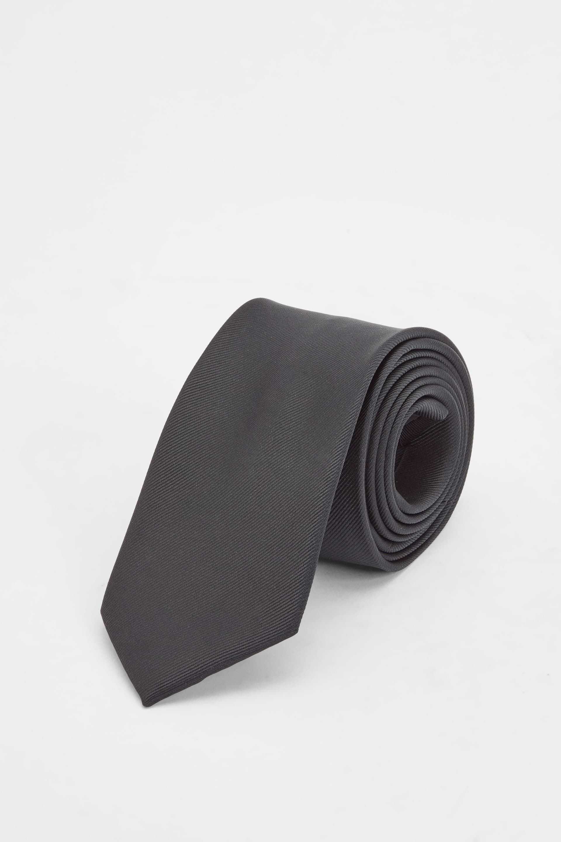 Burton Burton Men's Black Plus & Tall Tie
