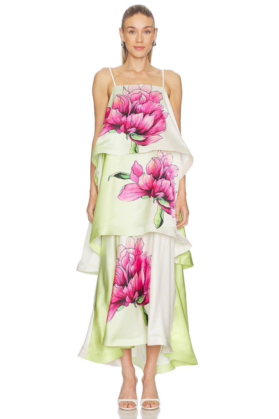 revolve Elisia Tiered Gown