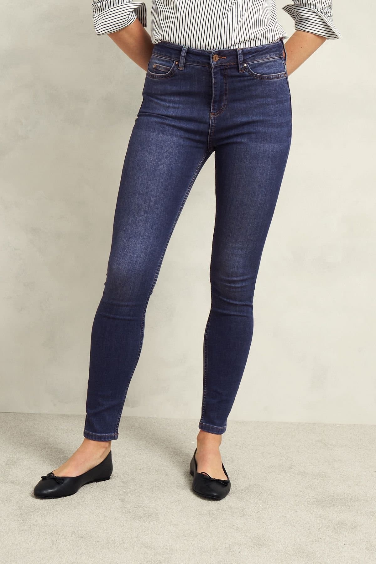 Hobbs London Hobbs London Dark Indigo Sculpting Jeans for Women