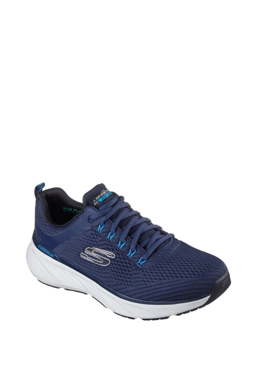 Skechers Skechers Men's Relaxed Fit Edgeride Contention Trainer in Navy