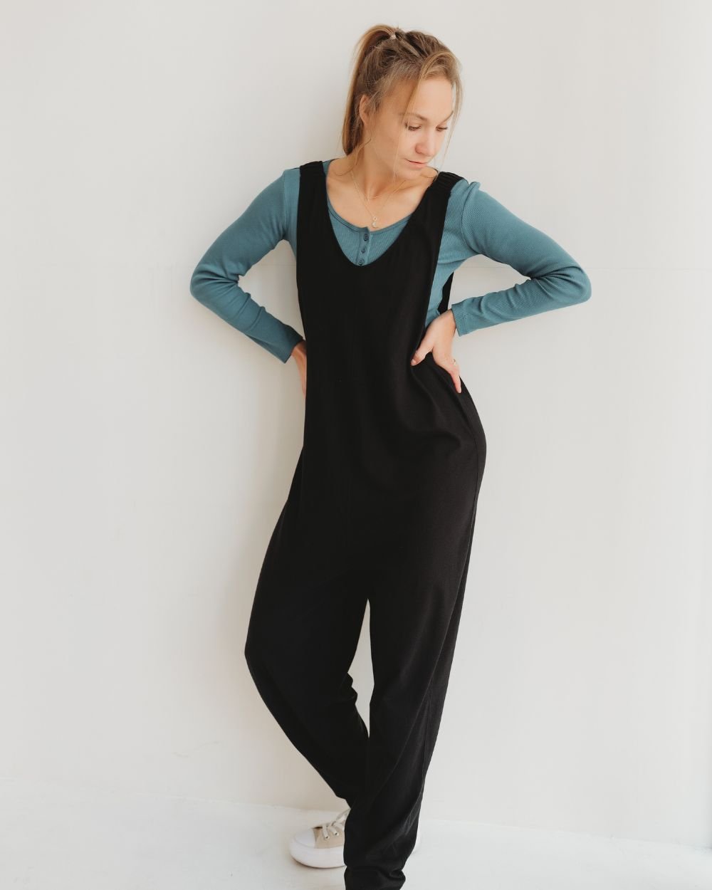 Turtledove London Turtledove London Women's Jilly Black Jumpsuit - 2