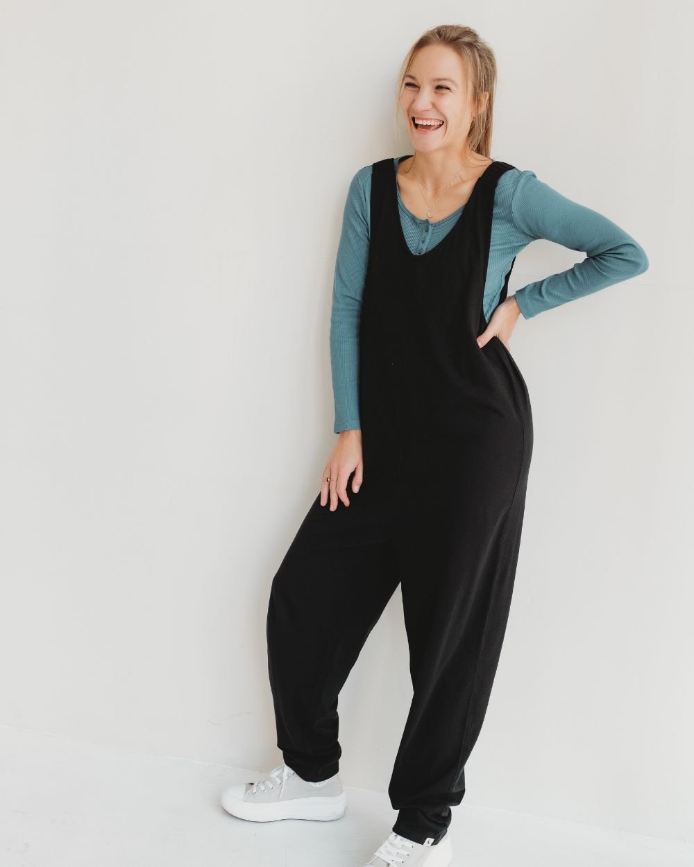 Turtledove London Turtledove London Women's Jilly Black Jumpsuit - 3