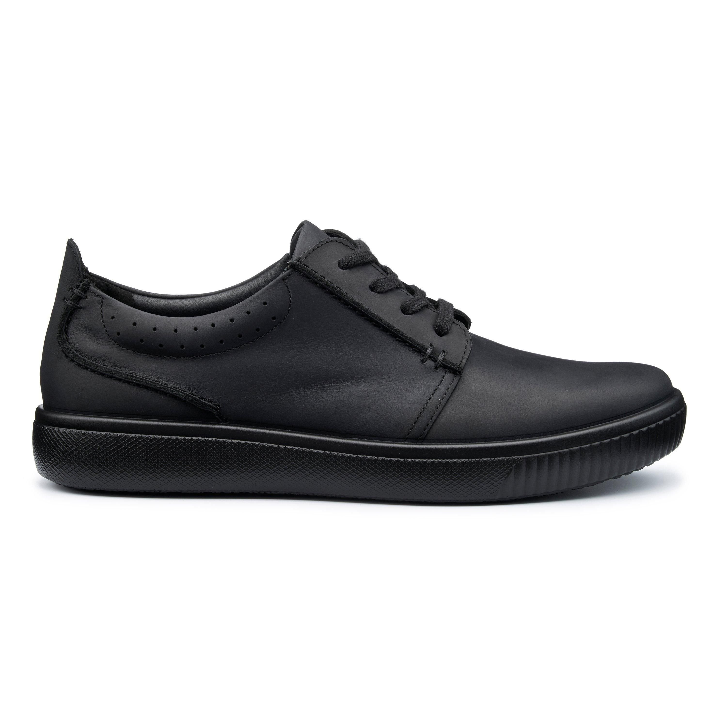 Hotter Hotter Men's 'Jasper' Dual Fit Casual Shoes in Black - 3