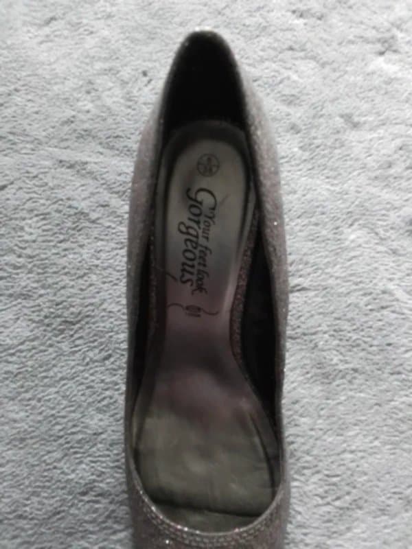 New Look Party Season Multi Coloured Glitter Gorgeous Shoe