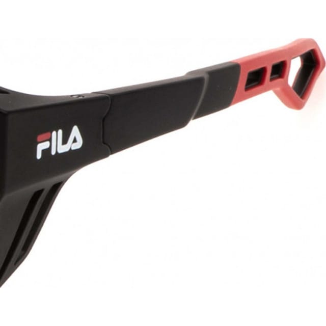 Fila FILA Men's SFIA05-99U28V Square/Rectangle Sunglasses in Black - 2