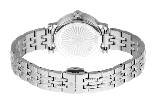 Roberto Cavalli Roberto Cavalli Women's Blue Dial Silver Stainless Steel Quartz Watch - 2