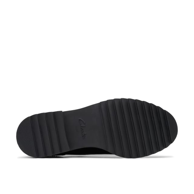 Clarks Clarks Women's Griffin Mabel 2 Black Patent Derby Shoes, Lace Up - 3