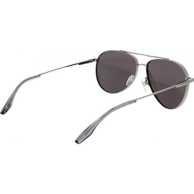 Trussardi Trussardi Men's TSM3015 6202A Aviator/Navigator Sunglasses in Silver - 3