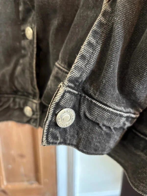 Topshop Black denim jacket